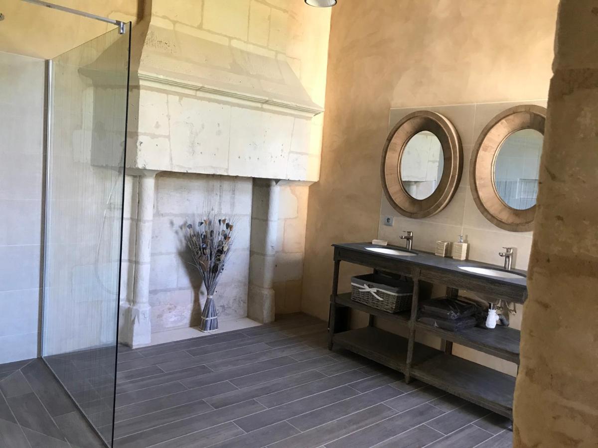 Manoir De Chandoiseau Les-Trois-Moutiers エクステリア 写真