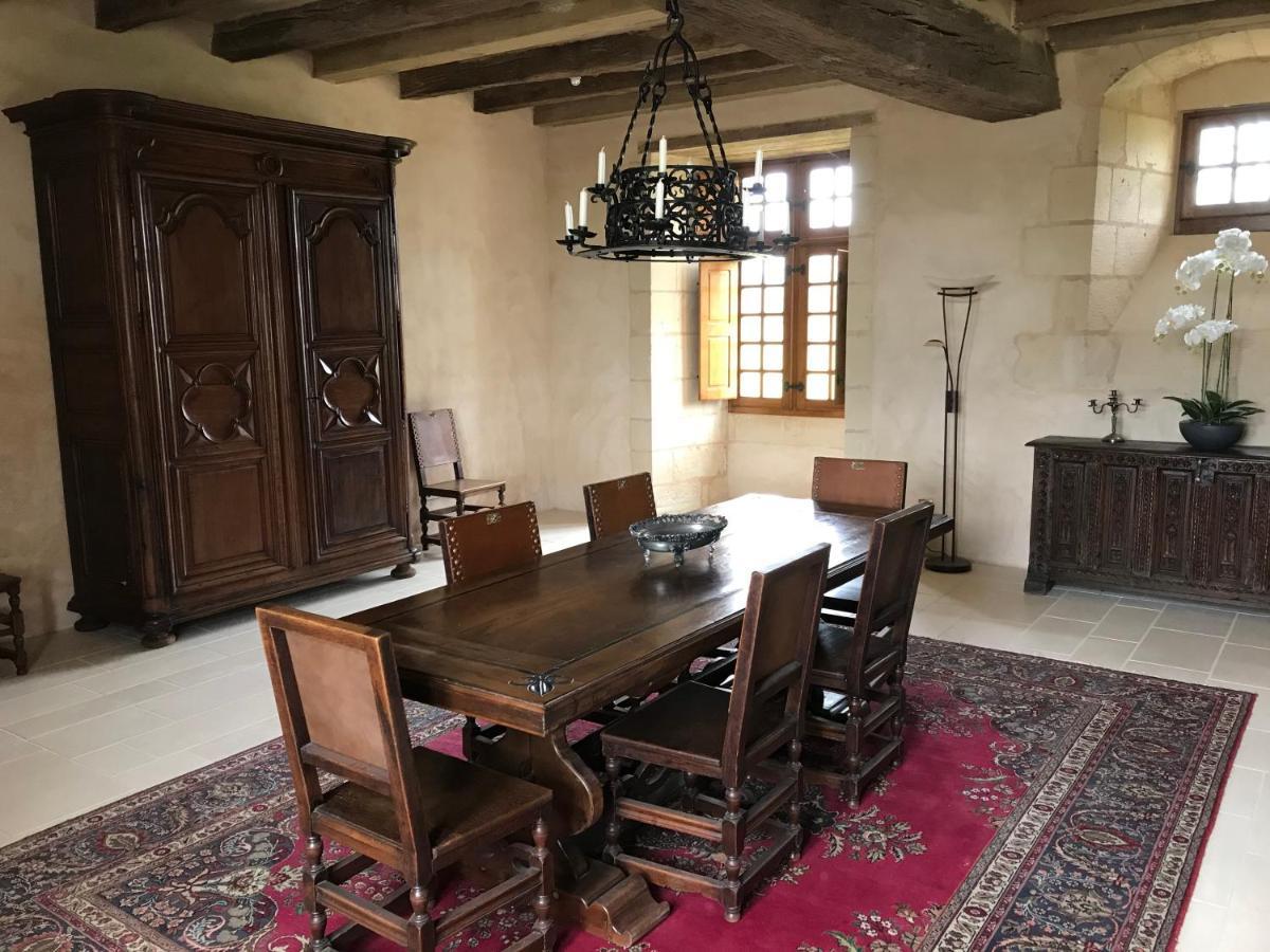 Manoir De Chandoiseau Les-Trois-Moutiers エクステリア 写真