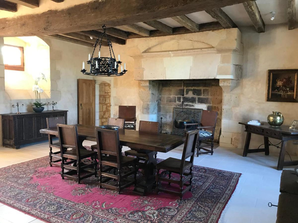 Manoir De Chandoiseau Les-Trois-Moutiers エクステリア 写真